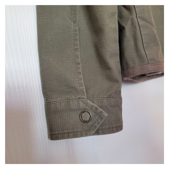 Military Green Slim Fit Jacket (Fits like a medium) - Picture 7 of 8
